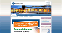 Desktop Screenshot of kansanlaakintakeskus.com